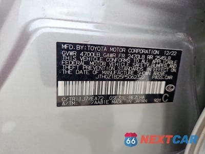 Zdjęcie 12 z 12 samochodu: 2023 LEXUS IS 350 F SPORT VIN:JTHGZ1B25P5062322 - miniatura