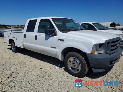 Czwarte zdjęcie samochodu z boku: 2003 FORD F250 SUPER DUTY VIN:1FTNW20PX3ED73857 - miniatura