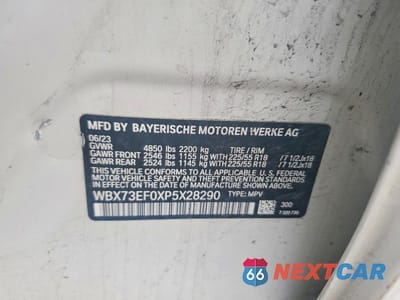 Zdjęcie 13 z 13 samochodu: 2023 BMW X1 XDRIVE28I VIN:WBX73EF0XP5X28290 - miniatura