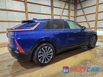 Trzecie zdjęcie samochodu z tyłu: 2024 CADILLAC LYRIQ SPORT VIN:1GYKPVRL9RZ125581 - miniatura