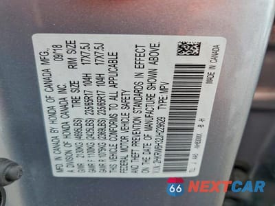 Zdjęcie 14 z 14 samochodu: 2018 HONDA CR-V LX VIN:2HKRW6H32JH229629 - miniatura