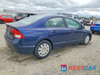 Trzecie zdjęcie samochodu z tyłu: 2010 HONDA CIVIC VP VIN:19XFA1F38AE013716 - miniatura
