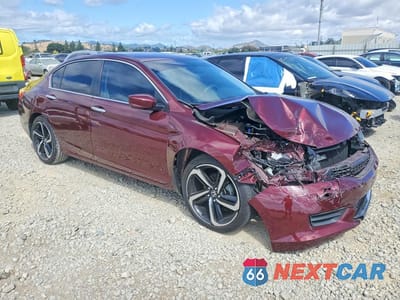 Czwarte zdjęcie samochodu z boku: 2014 HONDA ACCORD LX VIN:1HGCR2F32EA163557 - miniatura