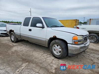 Czwarte zdjęcie samochodu z boku: 2000 GMC NEW SIERRA C1500 VIN:1GTEC19T7YZ371244 - miniatura