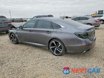 Drugie zdjęcie samochodu z przodu: 2019 HONDA ACCORD SPORT VIN:1HGCV1E30KA081121 - miniatura