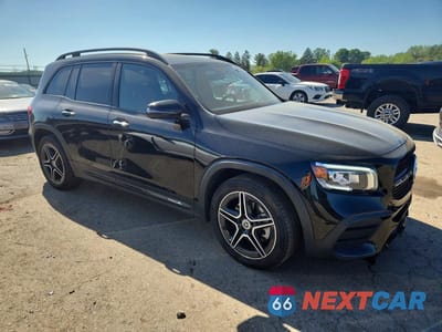 Czwarte zdjęcie samochodu z boku: 2021 MERCEDES-BENZ GLB 250 4MATIC VIN:W1N4M4HB5MW103395 - miniatura