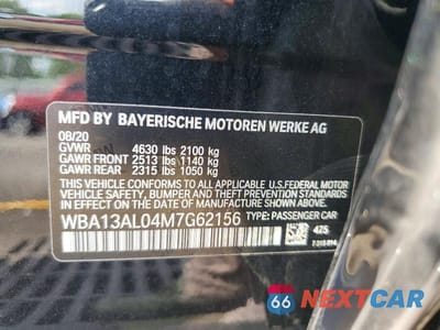 Zdjęcie 12 z 12 samochodu: 2021 BMW M235XI VIN:WBA13AL04M7G62156 - miniatura