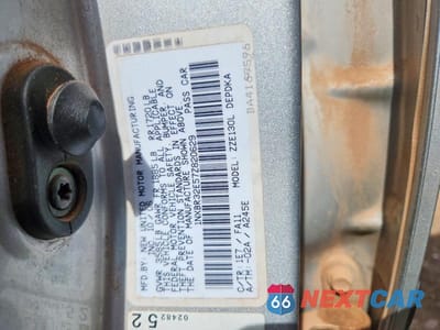 Zdjęcie 12 z 12 samochodu: 2007 TOYOTA COROLLA VIN:1NXBR32E57Z820629 - miniatura