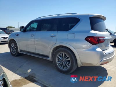 Drugie zdjęcie samochodu z przodu: 2021 INFINITI QX80 LUXE VIN:JN8AZ2AC6M9475706 - miniatura