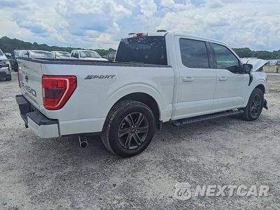 Trzecie zdjęcie samochodu z tyłu: 2021 FORD F150 SUPERCREW VIN:1FTEW1C51MKF11874 - miniatura
