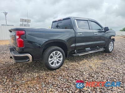 Trzecie zdjęcie samochodu z tyłu: 2022 CHEVROLET SILVERADO K1500 LTZ VIN:2GCUDGED3N1501342 - miniatura