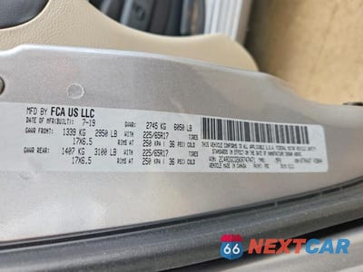Zdjęcie 13 z 13 samochodu: 2019 DODGE GRAND CARAVAN SXT VIN:2C4RDGCG5KR747471 - miniatura