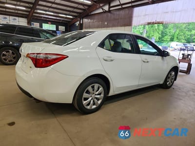 Trzecie zdjęcie samochodu z tyłu: 2016 TOYOTA COROLLA LE VIN:2T1BURHE1GC600995 - miniatura