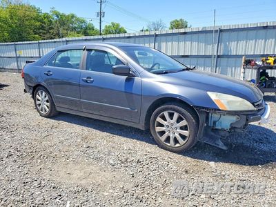 Czwarte zdjęcie samochodu z boku: 2007 HONDA ACCORD EX VIN:1HGCM66507A070353 - miniatura