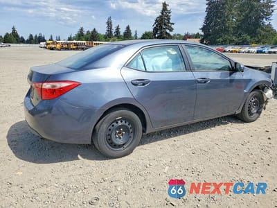 Trzecie zdjęcie samochodu z tyłu: 2017 TOYOTA COROLLA LE VIN:2T1BURHE6HC904924 - miniatura