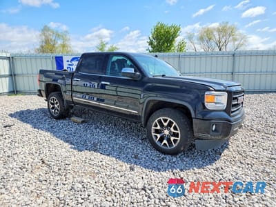 Czwarte zdjęcie samochodu z boku: 2014 GMC SIERRA K1500 SLT VIN:3GTU2VEC1EG533456 - miniatura