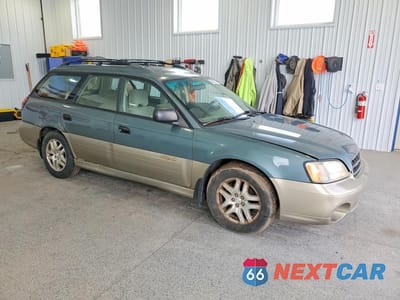 Czwarte zdjęcie samochodu z boku: 2002 SUBARU LEGACY OUTBACK VIN:4S3BH665X27640816 - miniatura