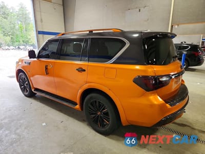 Drugie zdjęcie samochodu z przodu: 2019 INFINITI QX80 LUXE VIN:JN8AZ2NE9K9233761 - miniatura