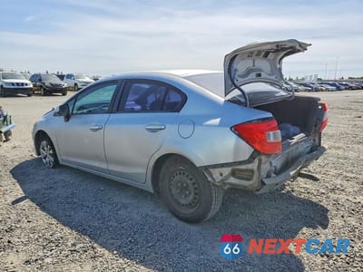 Drugie zdjęcie samochodu z przodu: 2012 HONDA CIVIC LX VIN:2HGFB2F59CH588193 - miniatura