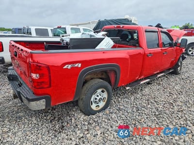 Trzecie zdjęcie samochodu z tyłu: 2014 CHEVROLET SILVERADO K2500 HEAVY DUTY VIN:1GC1KVCG7EF137641 - miniatura