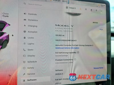 Zdjęcie 9 z 12 samochodu: 2021 TESLA MODEL Y VIN:5YJYGDEE8MF240401 - miniatura