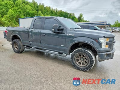Czwarte zdjęcie samochodu z boku: 2017 FORD F150 SUPER CAB VIN:1FTFX1EGXHKC00076 - miniatura