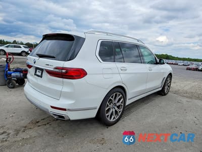 Trzecie zdjęcie samochodu z tyłu: 2019 BMW X7 XDRIVE40I VIN:5UXCW2C57KL089743 - miniatura