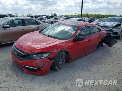2019 HONDA CIVIC EX JHMFC1F32KX010157 - główne zdjęcie licytacji z USA - miniatura
