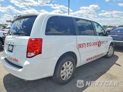 Trzecie zdjęcie samochodu z tyłu: 2017 DODGE GRAND CARAVAN SE VIN:2C4RDGBG4HR667220 - miniatura