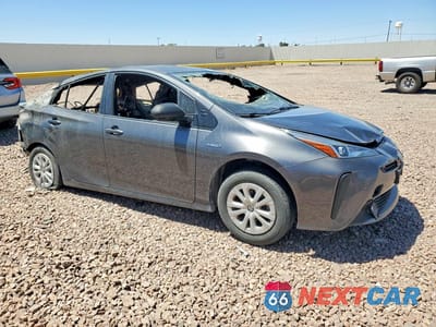 Czwarte zdjęcie samochodu z boku: 2020 TOYOTA PRIUS LE VIN:JTDKARFU1L3116086 - miniatura