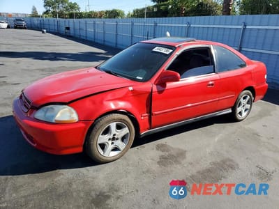 1999 HONDA CIVIC EX 1HGEJ8244XL031196 - główne zdjęcie licytacji z USA - miniatura