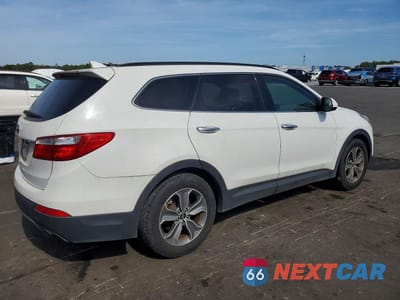 Trzecie zdjęcie samochodu z tyłu: 2014 HYUNDAI SANTA FE GLS VIN:KM8SM4HF2EU045143 - miniatura