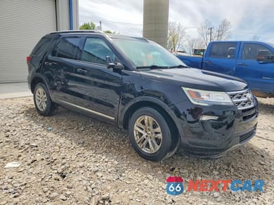 Czwarte zdjęcie samochodu z boku: 2018 FORD EXPLORER XLT VIN:1FM5K8D80JGB81717 - miniatura