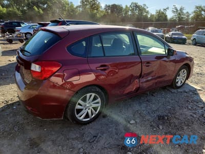 Trzecie zdjęcie samochodu z tyłu: 2016 SUBARU IMPREZA PREMIUM VIN:JF1GPAB62G8250097 - miniatura