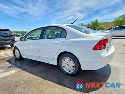 Drugie zdjęcie samochodu z przodu: 2007 HONDA CIVIC HYBRID VIN:JHMFA36207S025673 - miniatura