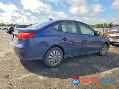 Trzecie zdjęcie samochodu z tyłu: 2010 HYUNDAI ELANTRA GLS VIN:KMHDU4AD0AU996081 - miniatura