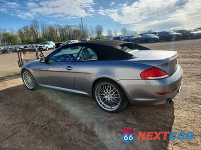 Drugie zdjęcie samochodu z przodu: 2010 BMW 650 I VIN:WBAEB5C50AC225939 - miniatura