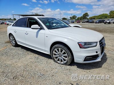 Czwarte zdjęcie samochodu z boku: 2015 AUDI A4 PREMIUM VIN:WAUBFAFL5FN034183 - miniatura