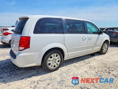 Trzecie zdjęcie samochodu z tyłu: 2016 DODGE GRAND CARAVAN SE VIN:2C4RDGBG6GR169826 - miniatura