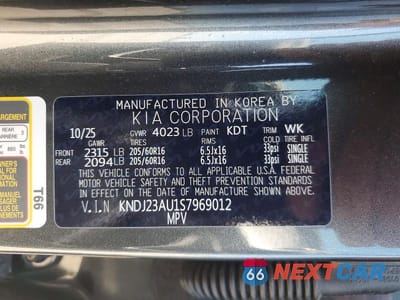 Zdjęcie 13 z 13 samochodu: 2025 KIA SOUL LX VIN:KNDJ23AU1S7969012 - miniatura