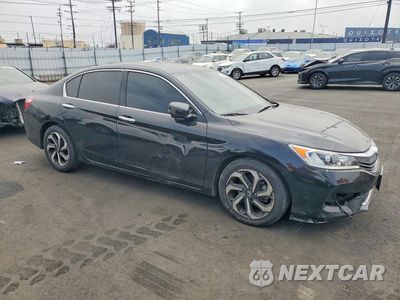 Czwarte zdjęcie samochodu z boku: 2016 HONDA ACCORD EXL VIN:1HGCR3F82GA015400 - miniatura