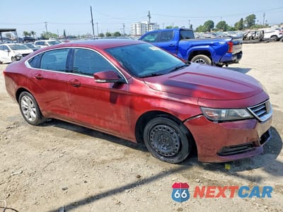 Czwarte zdjęcie samochodu z boku: 2016 CHEVROLET IMPALA LT VIN:2G1105SA8G9204206 - miniatura