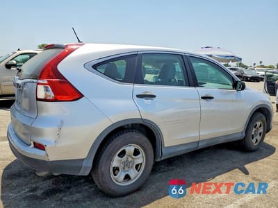 Trzecie zdjęcie samochodu z tyłu: 2015 HONDA CR-V LX VIN:2HKRM3H30FH559328 - miniatura