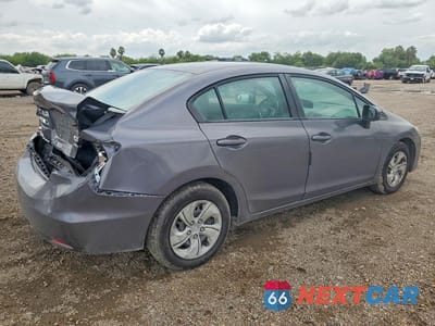 Trzecie zdjęcie samochodu z tyłu: 2015 HONDA CIVIC LX VIN:19XFB2F56FE061050 - miniatura
