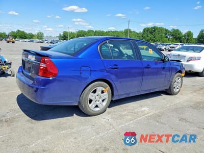 Trzecie zdjęcie samochodu z tyłu: 2007 CHEVROLET MALIBU LT VIN:1G1ZT58N17F178690 - miniatura