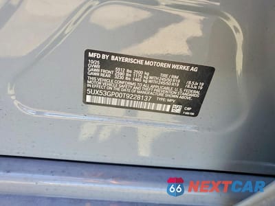 Zdjęcie 13 z 13 samochodu: 2026 BMW X3 30 XDRIVE VIN:5UX53GP00T9228137 - miniatura