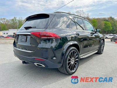 Trzecie zdjęcie samochodu z tyłu: 2021 MERCEDES-BENZ GLE 350 VIN:4JGFB4JB8MA496804 - miniatura