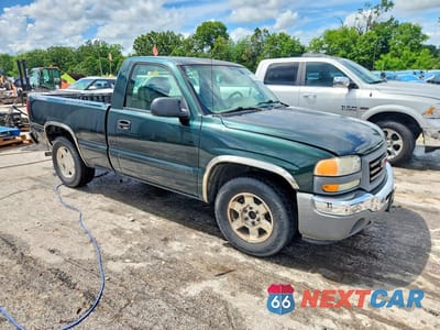 Czwarte zdjęcie samochodu z boku: 2005 GMC NEW SIERRA C1500 VIN:1GTEC14X55Z324560 - miniatura