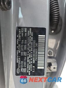 Zdjęcie 14 z 14 samochodu: 2022 HYUNDAI VENUE LIMITED VIN:KMHRC8A34NU169360 - miniatura