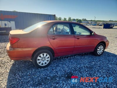 Trzecie zdjęcie samochodu z tyłu: 2003 TOYOTA COROLLA VIN:1NXBR32E93Z173663 - miniatura